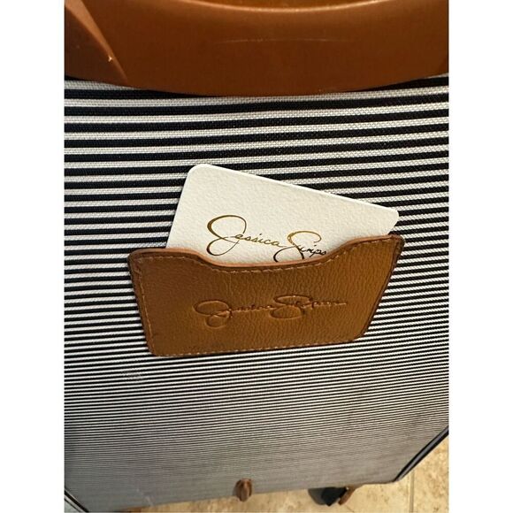 Jessica Simpson Breton Carry-On Roller Spinner Weekend Suitcase Luggage * Notes - Picture 14 of 15